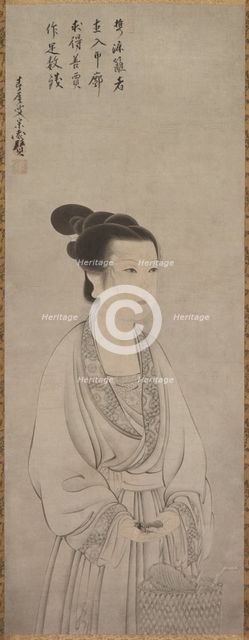Rei Shojo (Ling Zhaonu), 1500s. Creator: Shunoku S?en (Japanese, 1529-1611).