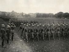 Reichswehr parade for President Hindenburg's birthday, October 2 1933