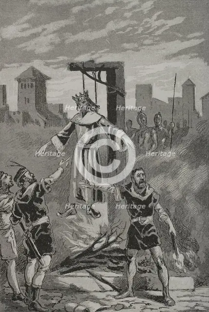 Reign of Henry IV of Castile (1454-1474), 1890.  Creator: Joan Serra y Pausas.