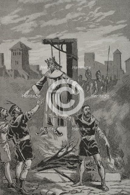 Reign of Henry IV of Castile (1454-1474), 1890.  Creator: Joan Serra y Pausas.