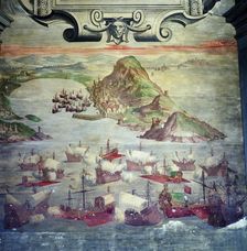 Reign of Philip II (1527-1598), Taking of 10 English ships on Marbella in 1563 in the care of th…