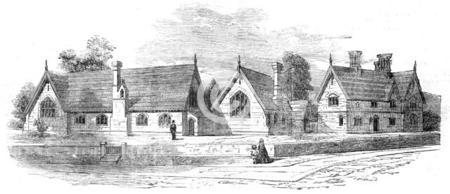 Reigate New National Schools, 1854. Creator: Unknown.