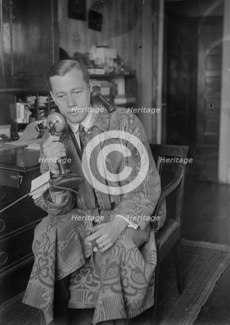 Reinald Werrenrath, between c1915 and c1920. Creator: Bain News Service.