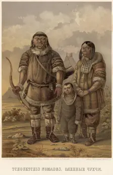 Reindeer Chukchi, 1862. Creator: Zakharov