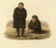 Reindeer-Herding Koryaks, 1856. Creator: Ivan Dem'ianovich Bulychev