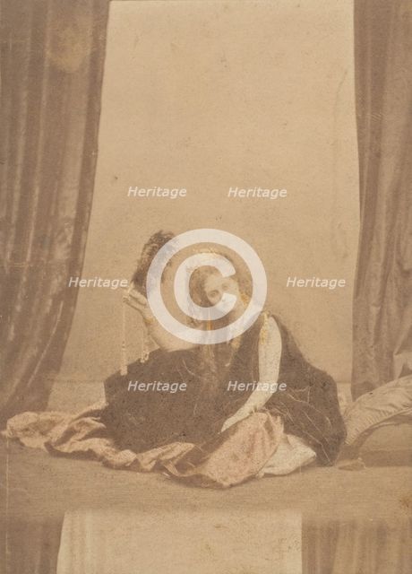 [Reine d'Etrurie], 1860s., 1860s. Creator: Pierre-Louis Pierson.