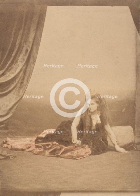 [Reine d'Etrurie], 1860s., 1860s. Creator: Pierre-Louis Pierson.
