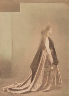 Reine d'Etrurie (colorieè), 1860s. Creator: Pierre-Louis Pierson