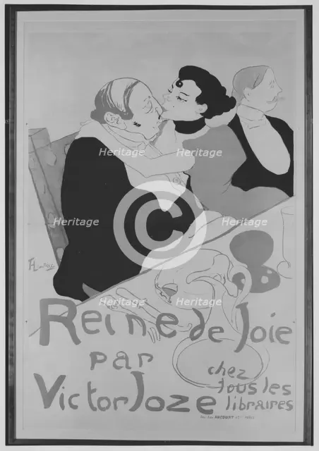 Reine De Joie, 1892., 1892. Creator: Henri de Toulouse-Lautrec.