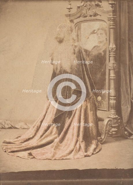 [Reine d'Etrurie], 1860s., 1860s. Creator: Pierre-Louis Pierson.