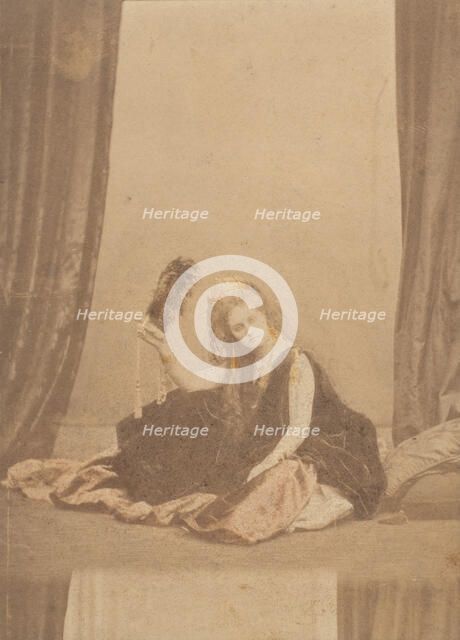 [Reine d'Etrurie], 1860s., 1860s. Creator: Pierre-Louis Pierson.