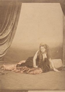 [Reine d'Etrurie], 1860s., 1860s. Creator: Pierre-Louis Pierson
