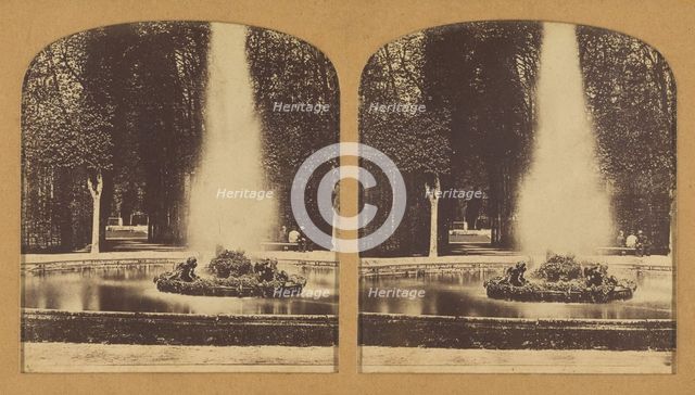 Reine des Fleurs. (Parc de Versailles), 1855-1865. Creator: F. Grau.