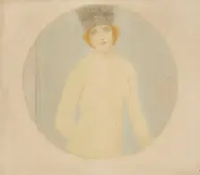 Reine nue, c. 1910. Creator: Khnopff, Fernand (1858-1921)