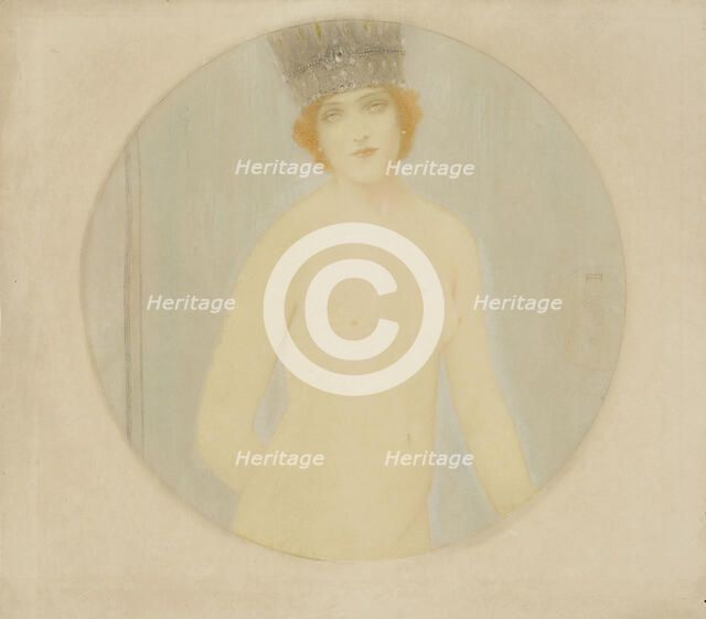 Reine nue, c. 1910. Creator: Khnopff, Fernand (1858-1921).