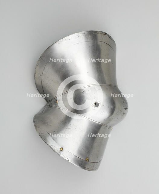 Reinforce for the Left Cowter for Use in the Tilt, Northern Italy, c. 1560. Creator: Unknown.