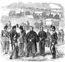 Reinforcements for Canada: the Military Train, 1861. Creator: Unknown