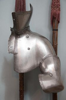Reinforcing Plates of armour for the Tilt, Austrian, Innsbruck, dated 1551. Creator: Unknown