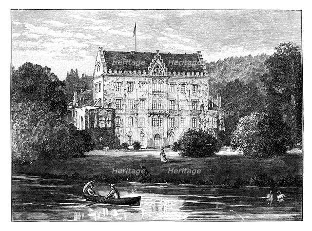 Reinhardsbrunn, near Gotha, Germany. Artist: Unknown