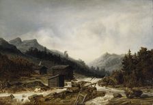 Rekolankoski in Jämsä, 1869. Creator: Johan Knutson