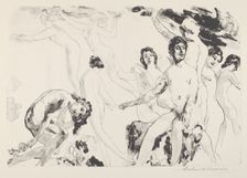 Release at the Gates, 1919-1920. Creator: Arthur Davies