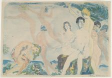 Release at the Gates, 1919-1920. Creator: Arthur Davies