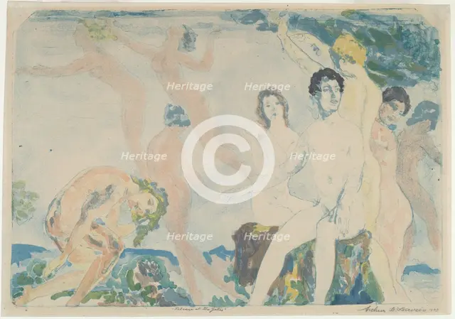 Release at the Gates, 1919-1920. Creator: Arthur Davies.