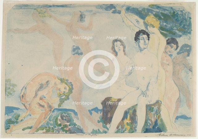 Release at the Gates, 1919-1920. Creator: Arthur Davies.