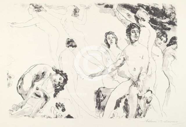 Release at the Gates, 1919-1920. Creator: Arthur Davies.