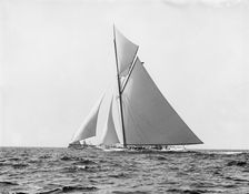 Reliance before the start, Aug. 22, 03, 1903 Aug 22, c1903. Creator: Unknown