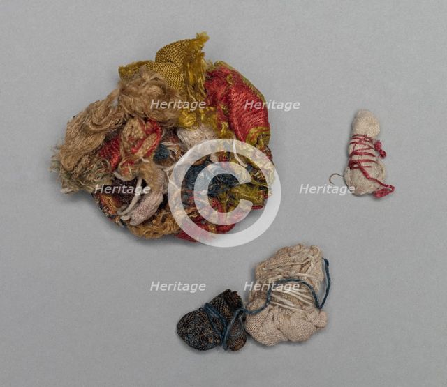 Relic Bundle with Saints Stephen, Sophie, Perpetua, Paul, Barnaba, Philip, Simon…, c. 1045. Creator: Unknown.