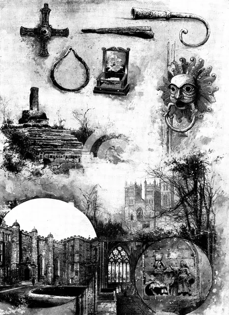 Relics of Ancient Durham, 1898. Creator: Unknown.