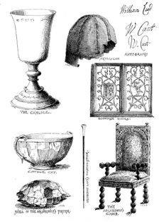 Relics of Archbishop Laud, 1895. Creator: Carl Hentschel
