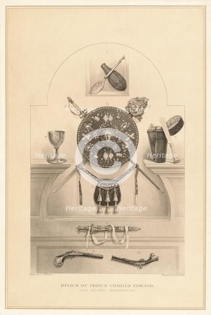 'Relics of Prince Charles Edward. The Great Pretender', (1878). Artist: Charles Lawrie.