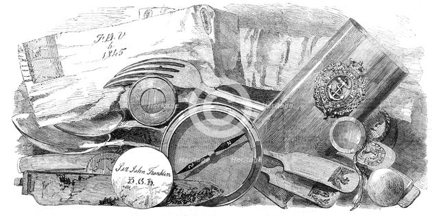 Relics of the Franklin Expedition, 1854. Creator: Unknown.