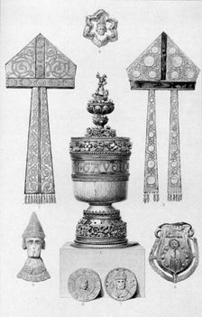 Relics Associated with Thomas A Becket 1886. Artist: Charles Lawrie