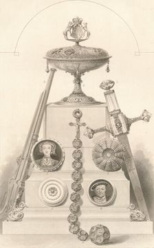 Relics Associated with Henry VIII 1882, (1886). Artists: Robert Anderson, Charles Lawrie