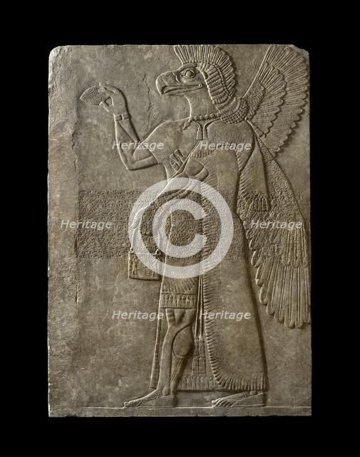 Relief, 9th century BC. Artist: Unknown.