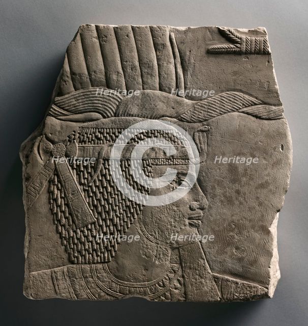 Relief of a King, 664-525 BC. Creator: Unknown.