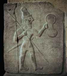 Relief of a Hittite warrior or war-god