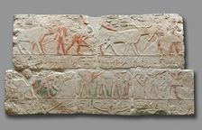 Relief of Agricultural Scenes, c. 2311-2281. Creator: Unknown