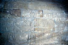 Relief of Alexander the Great before Amun-Ra, Temple sacred to Amun Mut & Khons, Luxor, Egypt