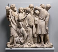 Relief of the Betrayal and Arrest of Jesus, French, 1264-88. Creator: Unknown