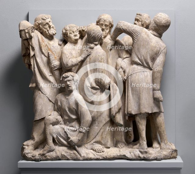Relief of the Betrayal and Arrest of Jesus, French, 1264-88. Creator: Unknown.