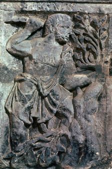 Relief of the Celtic god Esus, 1st century