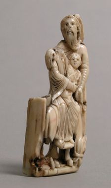 Relief of the Holy Family, British or North French, ca. 1160-80. Creator: Unknown