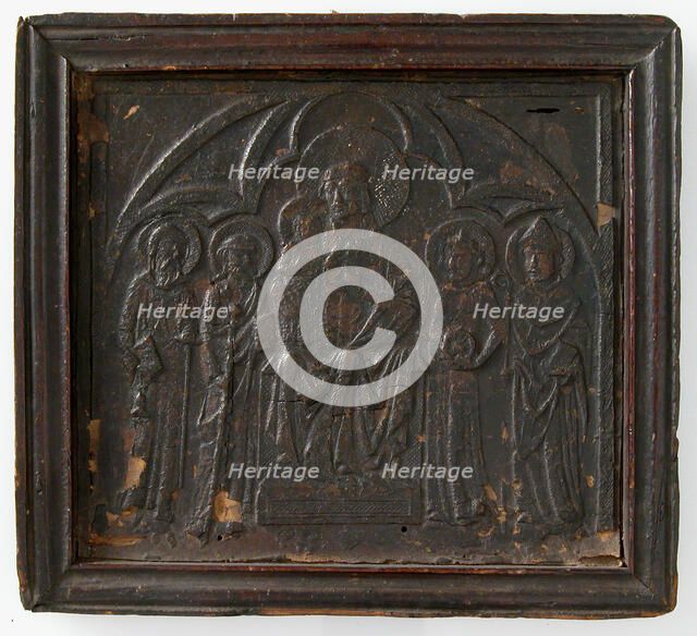 Relief of Virgin and Child, Italian, late 14th-early 15th century. Creator: Unknown.