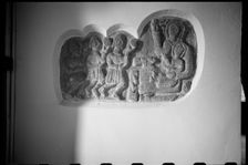 Relief, Church of St Gregory the Great, Kirknewton, Northumberland, c1955-c1980. Creator: Ursula Clark
