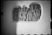 Relief, Church of St Gregory the Great, Kirknewton, Northumberland, c1955-c1980. Creator: Ursula Clark