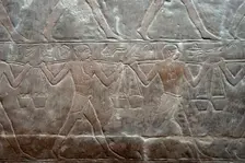 Relief depicting offering bearers, Mastaba of Mereruka, Saqqara, Egypt, Old Kingdom, 2003. Creator: Unknown